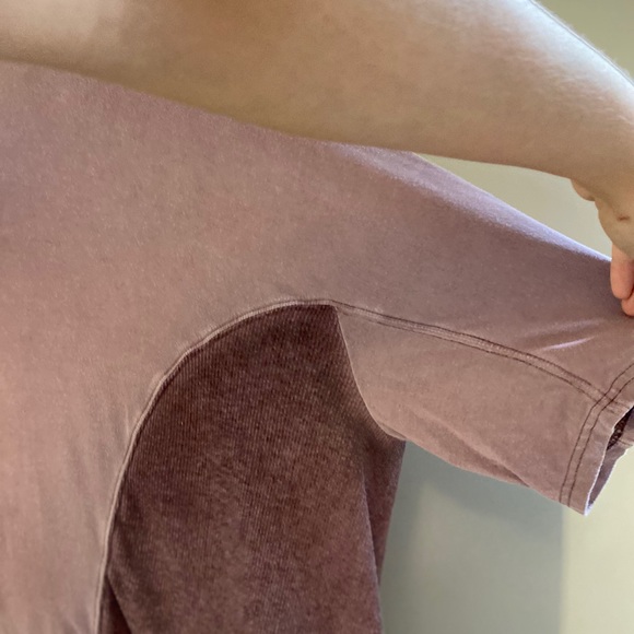 Umgee Pink Short Sleeve Oversized Shirt Medium - Picture 5 of 10